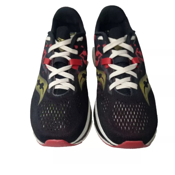 Saucony Endorphin Pro 2 Running Shoes Men's Size 6.5 Black Red /Gold - Picture 5 of 11